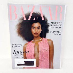 IMAAN HAMMAM Harper’s Bazaar Magazine May 2022 BRAND NEW The Beauty Issue